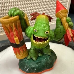 Nintendo Green and Red Character Figure